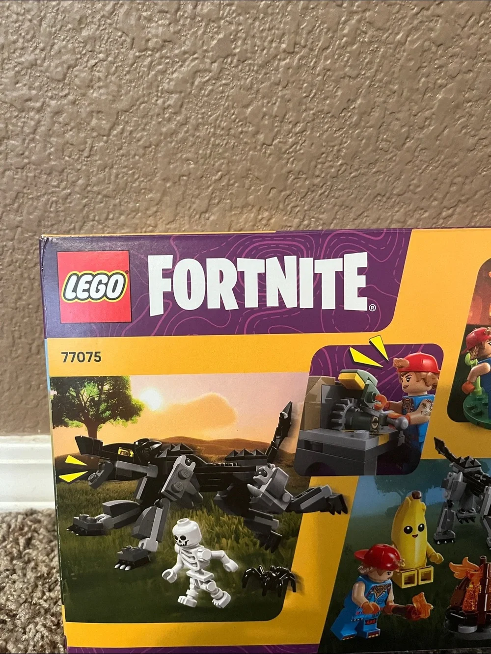 LEGO Fortnite Peely & Sparkplug’s Camp Building Set